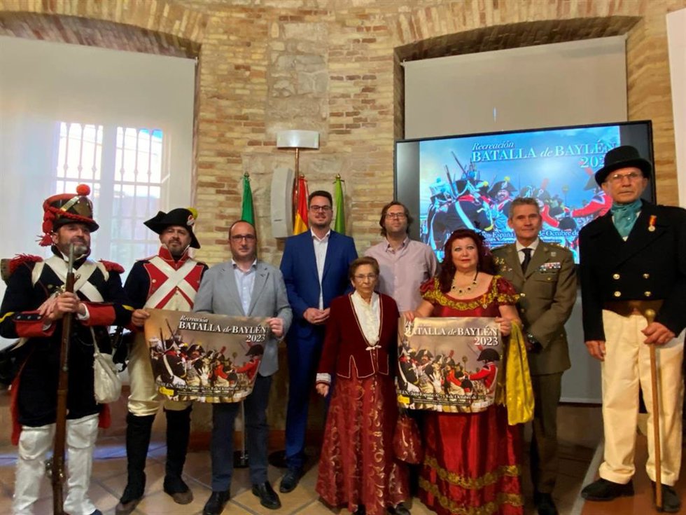Presentación de la recreación de la Batalla de Bailén