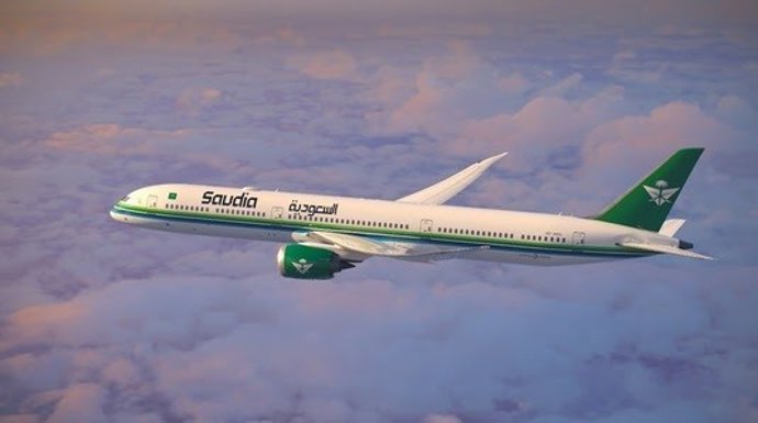 Archivo - La aerolínea Saudia anuncia el cambio de su imagen corporativa