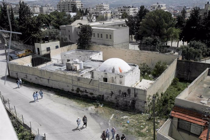 Archivo - La Tumba de José, en Nablús (norte de Cisjordania)