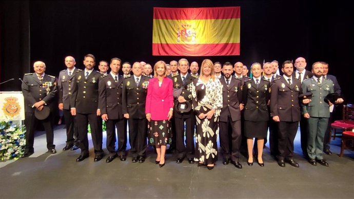 La Policía Nacional de Huelva celebra la festividad de sus patronos los Santos Ángeles Custodios.
