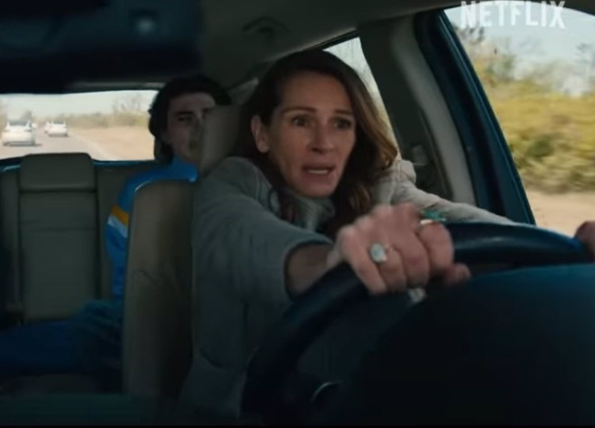 Julia Roberts, frente al Apocalipsis en el tráiler de Dejar el mundo