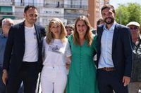 Yolanda Díaz muestra su afecto por Jacinto y le desea suerte en su regreso a su actividad de abogada