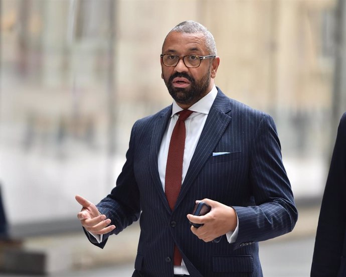 El ministro de Asuntos Exteriores británico, James Cleverly