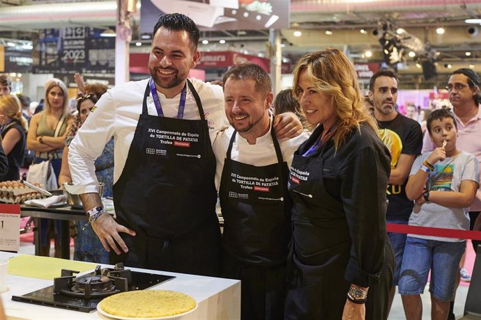 El restaurante Cañadío vuelve gana el primer premio del concurso de tortillas de España