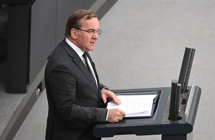 El ministro de Defensa de Alemania, Boris Pistorius