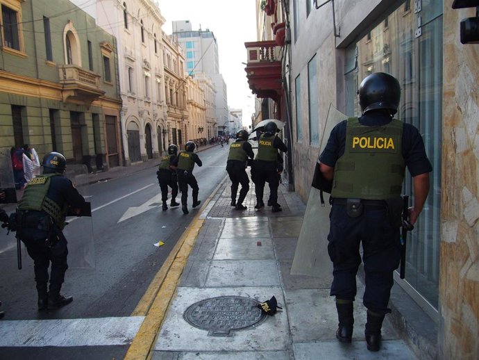 Archivo - Policía de Perú