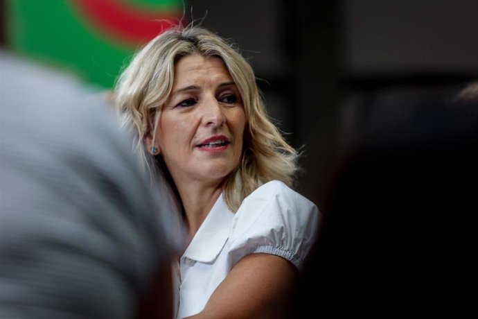 La vicepresidenta segunda y ministra de Trabajo y Economía Social en funciones, y líder de Sumar, Yolanda Díaz