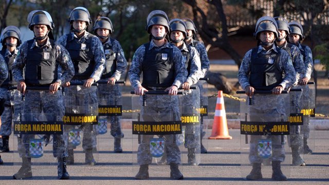 Archivo - Fuerza Nacional de Seguridad Pública de Brasil