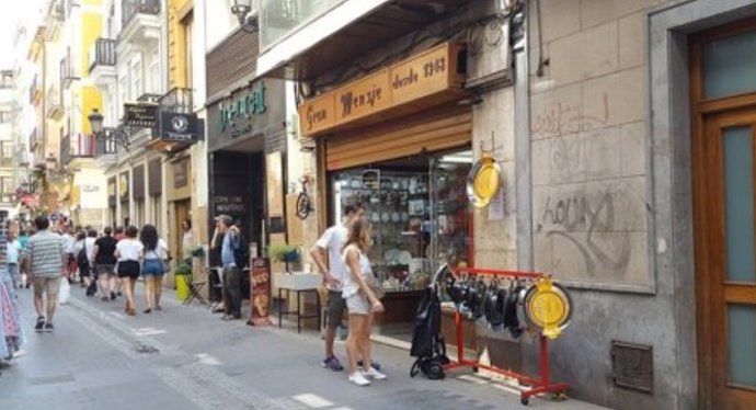 Tienda en el centro de Valncia