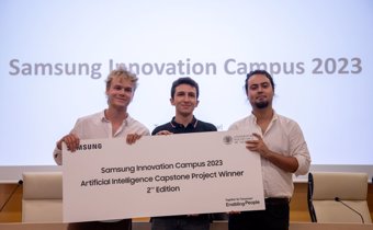 Equipo ganador de la UPV que ha desarrollado AI Sc