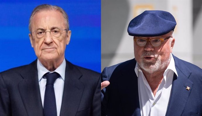 Florentino Pérez y José Manuel Villarejo