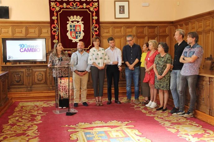 Miriam Andrés hace balance de los primeros 100 días de gobierno.