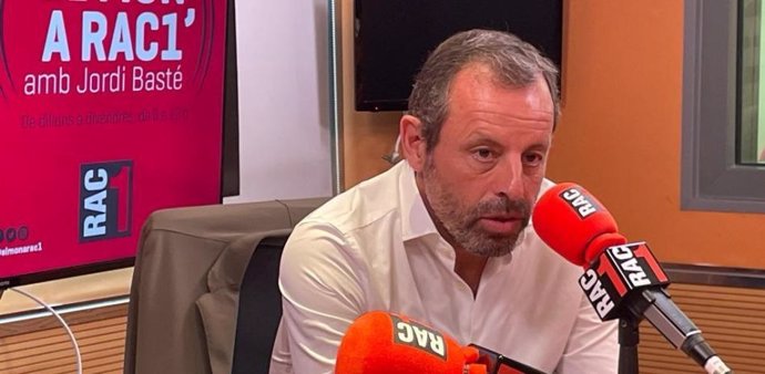 El expresidente del FC Barcelona Sandro Rosell en RAC1