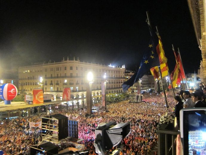 Archivo - Pregón de las fiestas del pilar 2013.