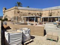 ARCA exige a Cort y Consell que impidan definitivamente un 'beach club' en la muralla antigua en Es Baluard