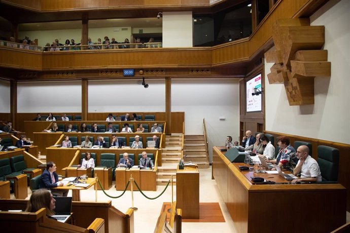 Pleno del parlamento vasco