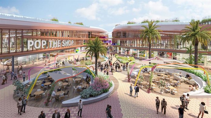 Recreación de uno de los espacios previstos en Torre Sevilla