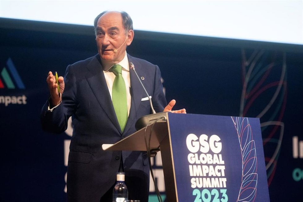 El presidente de Iberdrola, Ignacio Sánchez Galán