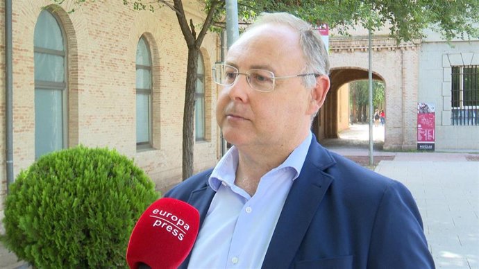 El juez de Menores de Toledo, José Ramón Bernácer, antes de participar en Toledo en la jornada 'Menores frente a las distintas formas de violencia sobre la mujer: víctimas, agresores y espectadores'.  