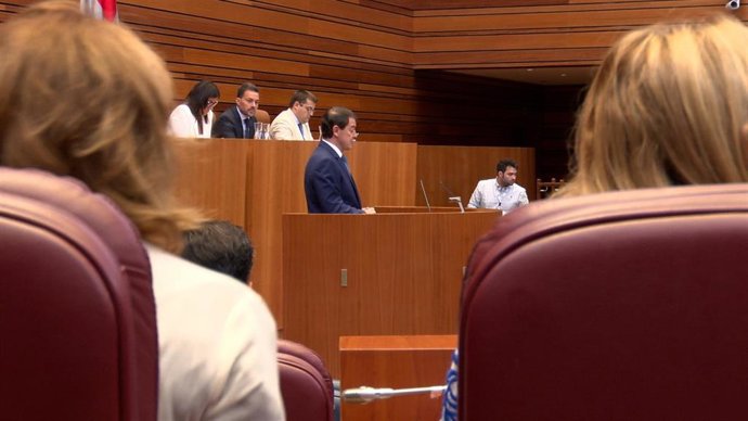 Mañueco interviene en el Debate de Política General