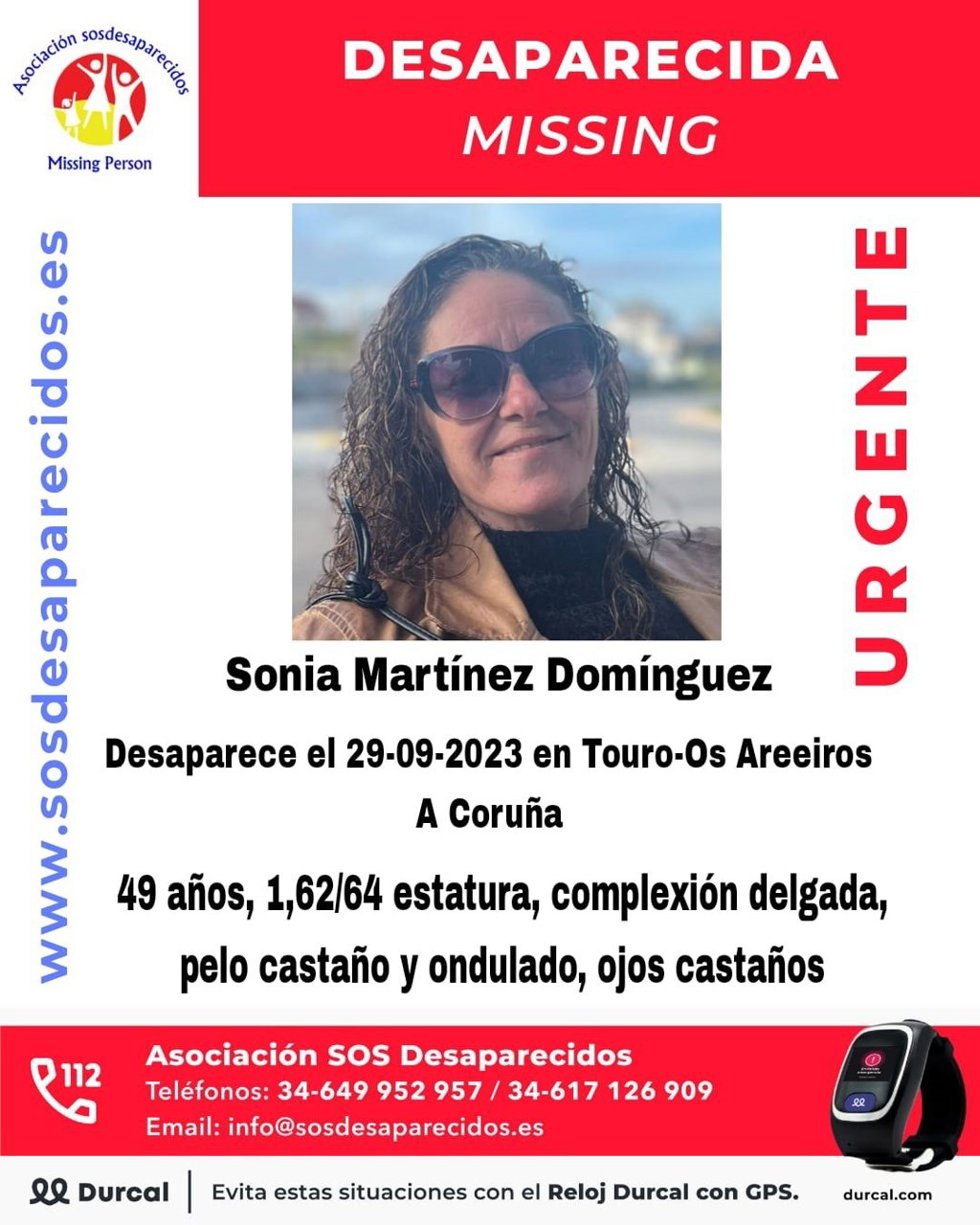 Mujer desaparecida en Touro