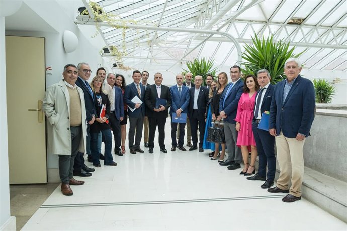 El consejero de Fomento, Ordenación al Territorio y Medio Ambiente, Roberto Media, comparece en comisión para explicar los proyectos de legislatura