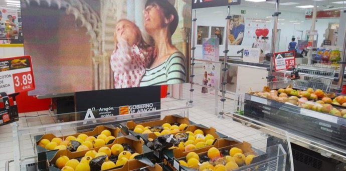 El consejero Ángel Samper participa en la promoción de los Alimentos Nobles de Aragón.