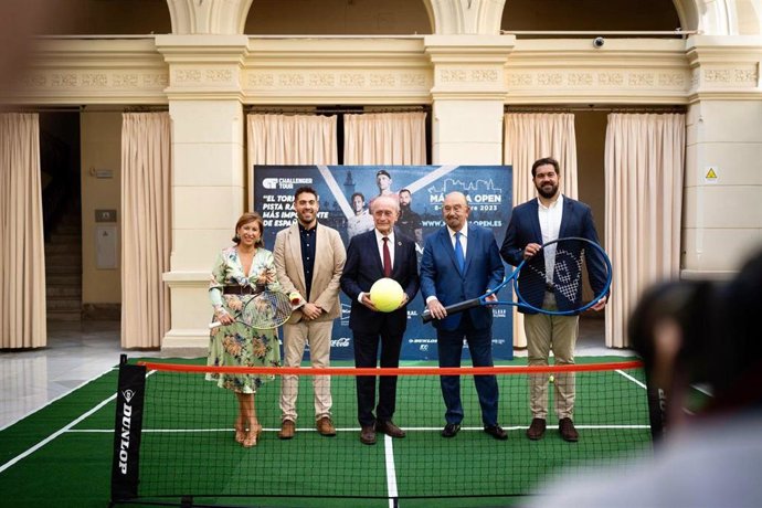 Presentación torneo ATP 125 Málaga Open 2023