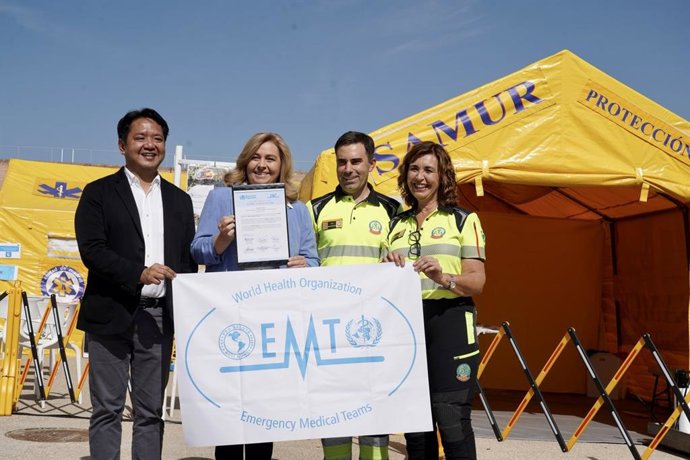 Madrid, primera ciudad del mundo con un servicio municipal de emergencias que cuenta con el máximo reconocimiento en la Clasificación Global de Equipos de Emergencias Médicas que establece la Organización Mundial de la Salud (OMS)