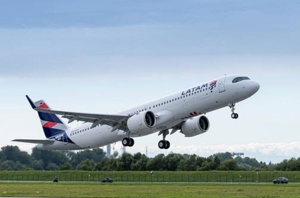 Avión de Latam Airlines