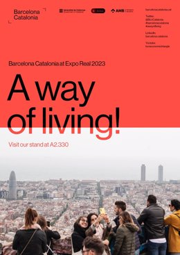 Barcelona Catalonia asiste a la feria Expo Real 2023 en Munich (Alemania) del 4 al 6 de octubre