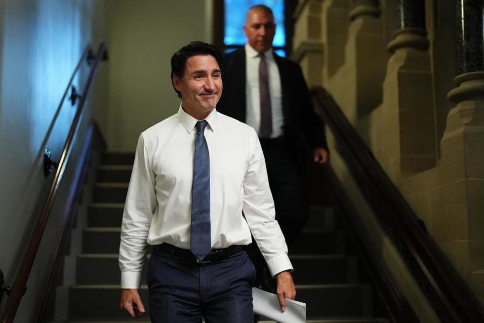 El primer ministro canadiense, Justin Trudeau 