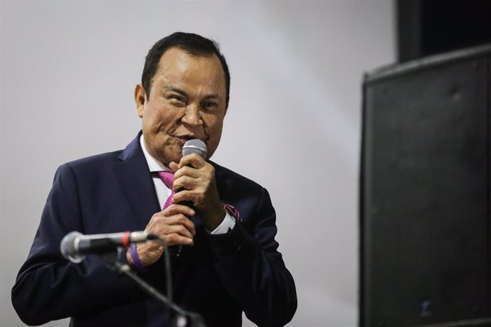 Archivo - BOGOTÁ. Septiembre 29 de 2022. En el Club Militar de Oficiales, se llevó a cabo la primera edición de los premios Abel Antonio Villa. En la foto: Alfredo Gutiérrez. (Colprensa-Mariano Vimos)