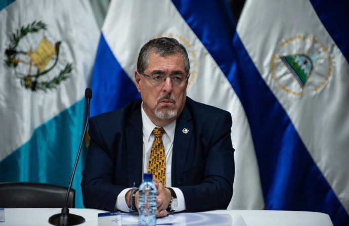 October 2, 2023, Guatemala City, Guatemala City, Guatemala: BERNARDO ARÉVALO, president-elect, indicates that they seek to express their solidarity and support to the TSE plenary session. ''We have to protect our electoral system; the magistrates; the TSE