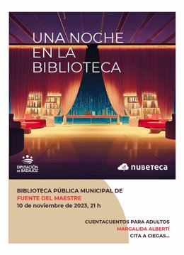 [Badajoz] Nota De Prensa Actividades En Torno Al Día De La Biblioteca 2023
