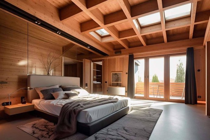 Los paneles sándwich Caliplac se utilizan para la construcción de todo tipo de cubiertas - Miratel