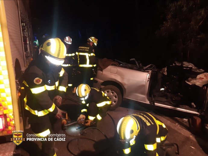 Accidente de tráfico en la A-384