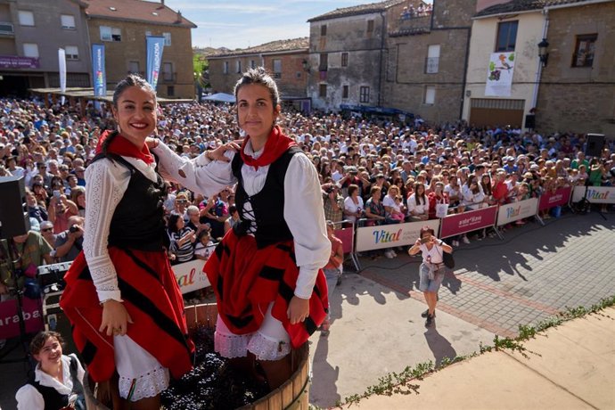 Archivo - Fiesta de la Vendimia en Rioja Alavesa