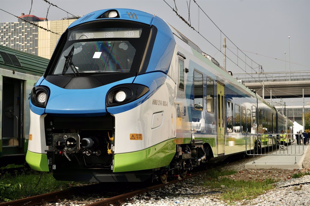 Alstom presenta il primo treno a idrogeno in Italia, che entrerà in esercizio commerciale nel 2024