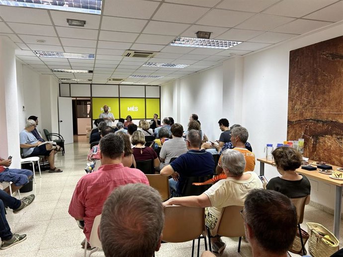Asamblea estratégica de MÉS per Palma, a 3 de octubre de 2023.