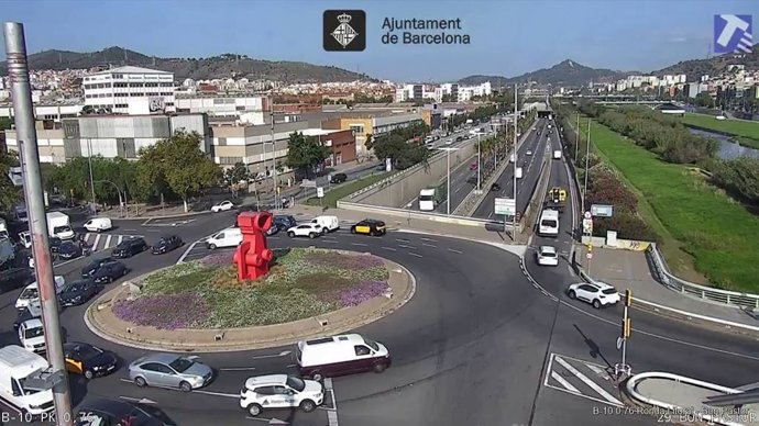La circulació a la ronda Litoral de Barcelona restablerta