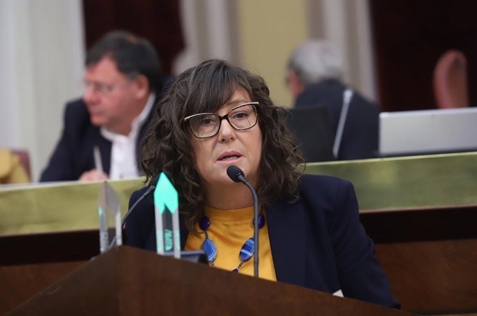 Archivo - La diputada de Hacienda, Finanzas y Presupuestos, Itziar Gonzalo,