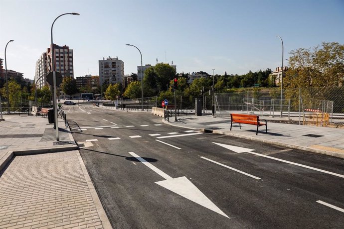 Nueva calle que conecta el barrio de Peñagrande con la M-30 y Valdezarza