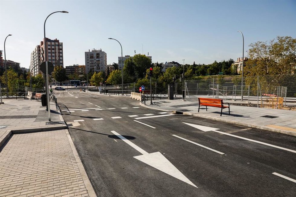 Nueva calle que conecta el barrio de Peñagrande con la M-30 y Valdezarza