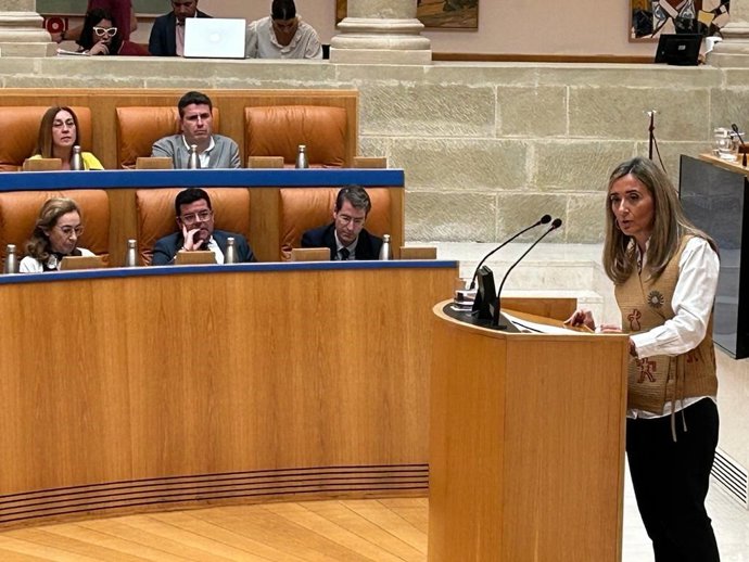 La portavoz del PP, Cristina Maiso