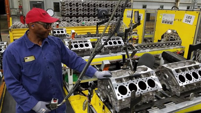 Archivo - Planta de General Motors en Defiance (Ohio)