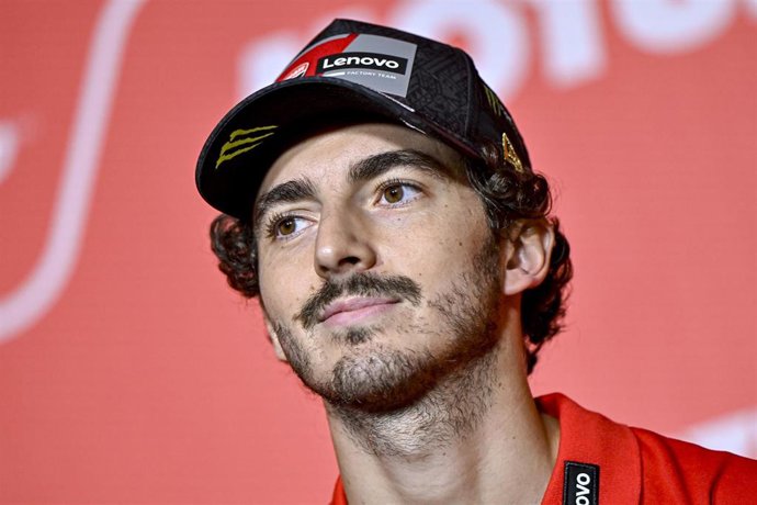 El italiano Pecco Bagnaia (Ducati), en Motegi. 