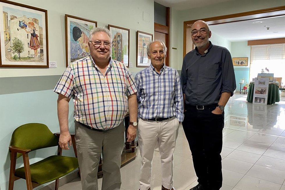 EL PINTOR ALEJANDRO ESPIGA EXPONE A BENEFICIO DE CÁRITAS LA RIOJA