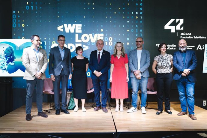 Archivo - Inauguración del III Foro Cultura en Digital de Fundación Telefónica que se celebra en Málaga