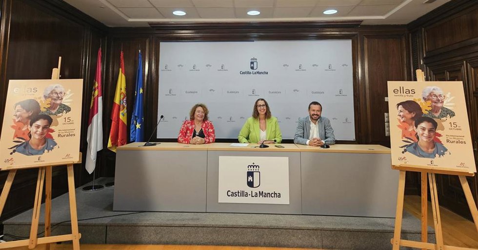 Archivo - Presentación del programa de actividades para la conmemoración del Día Internacional de las Mujeres Rurales.
